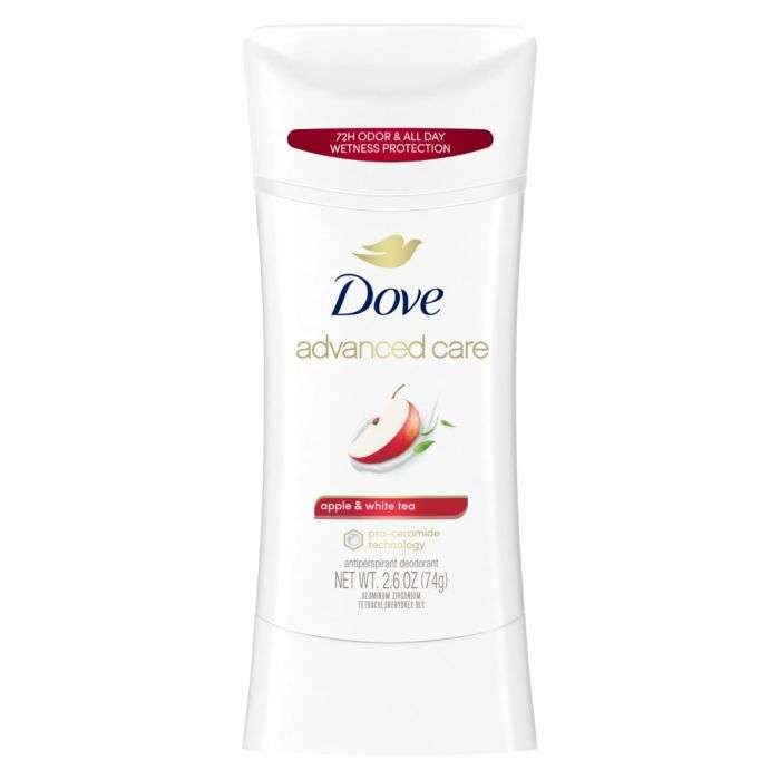 Dove Déodorant stick dove advanced care apple & white tea 74g - Parfum et cosmétiques authentiques en vente chez Choupinette para & parfumerie