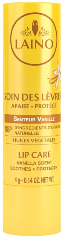 laino Baume à lèvre laino senteur vanille 4g - Parfum et cosmétiques authentiques en vente chez Choupinette para & parfumerie