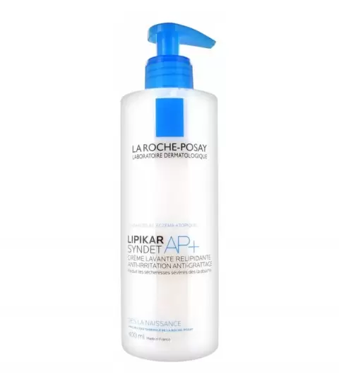 Crème lavante lipikar syndet ap+ la roche posay anti irritation anti grattage 400ml - La roche posay | Parfumerie & Parafumerie en ligne