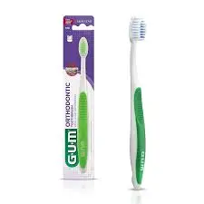 brosse à dent ortho gum sunstar 124 souple (vert) - GUM | Parfumerie & Parafumerie en ligne
