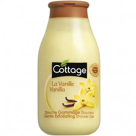 Cottage gel douche gommage délicieuse vanille 270 ml - Cottage | Parfumerie & Parafumerie en ligne