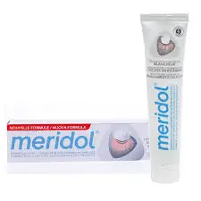 Dentifrice blancheur meridol 75ml - meridol | Parfumerie & Parafumerie en ligne