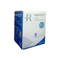 Bandelettes de glycémie richtest gs260 25 test - bionime | Parfumerie & Parafumerie en ligne