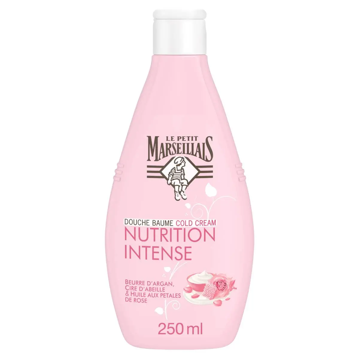 Le petit marseillais Le petit marseillais douche baume de soin nutrition intense 250ml - Parfum et cosmétiques authentiques en vente chez Choupinette para & parfumerie