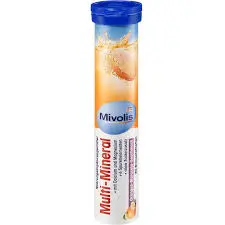 Vitamine multi-mineral  mivolis dm orangen maracuja geschmack 20 comprimés effervescent - dm | Parfumerie & Parafumerie en ligne
