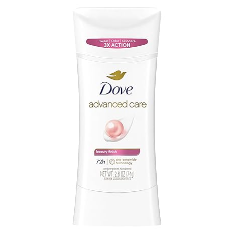 Dove Déodorant stick dove advanced care beauty finish 74g - Parfum et cosmétiques authentiques en vente chez Choupinette para & parfumerie