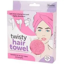 Bonnet de douche twisty hair towel -   | Parfumerie & Parafumerie en ligne