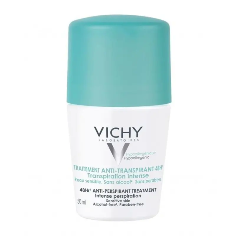 Vichy Déodorant vichy traitement anti transpirant 48h 50ml - Parfum et cosmétiques authentiques en vente chez Choupinette para & parfumerie