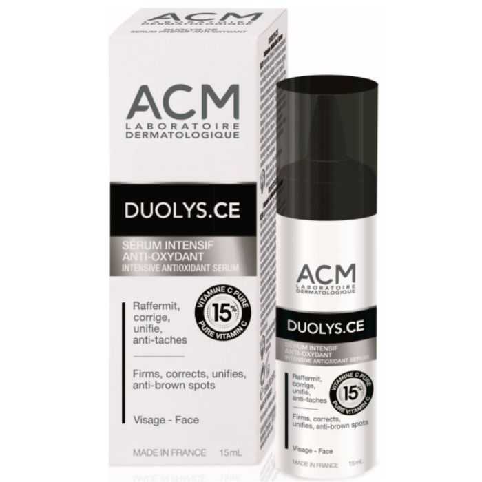 ACM Sérum duolys.ce intensif anti oxydant 15% vitamine c pure 15ml - Parfum et cosmétiques authentiques en vente chez Choupinette para & parfumerie