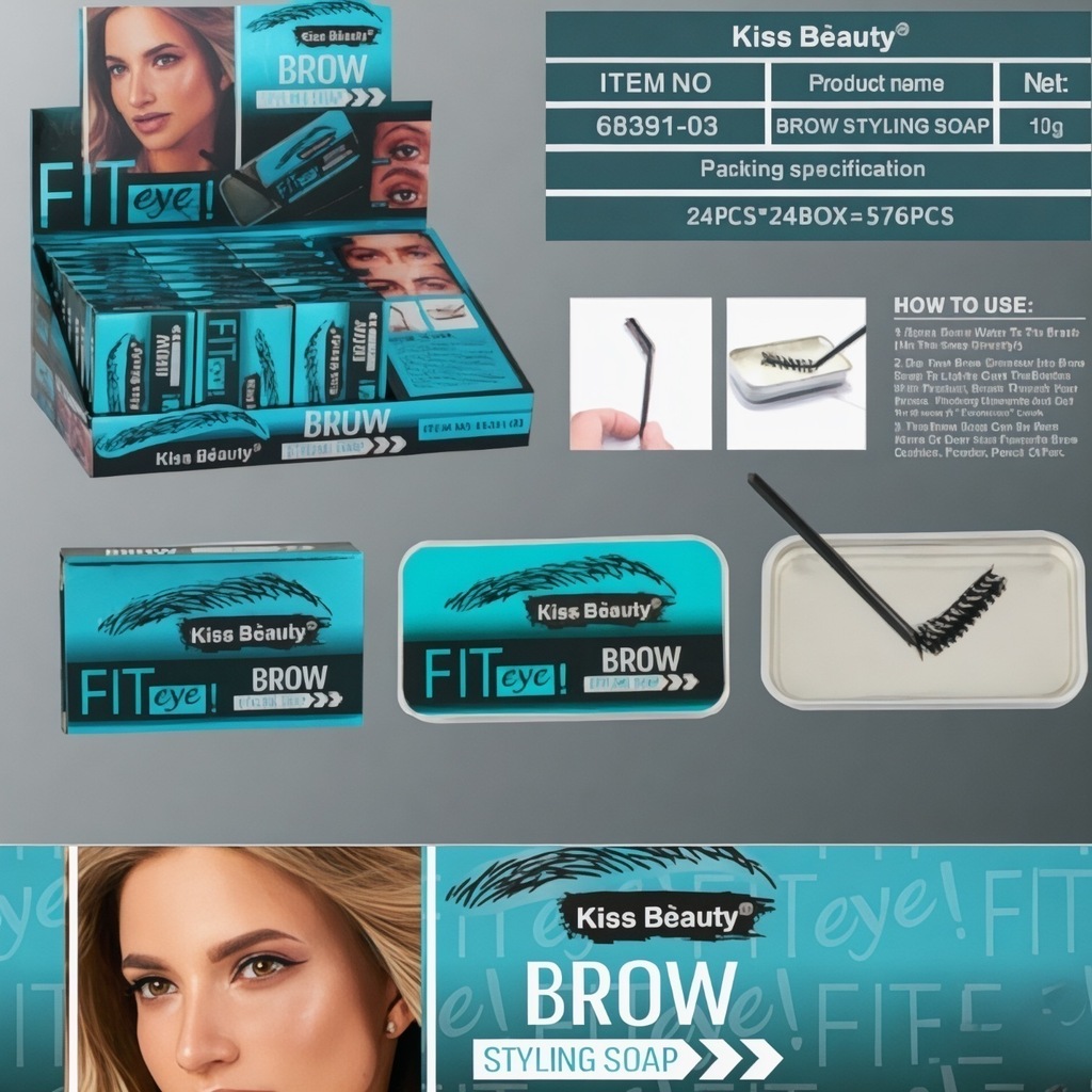 gel fixateur sourcils fit eye kiss beauty - Kiss beauty | Parfumerie & Parafumerie en ligne