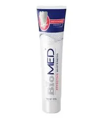 Biomed Dentifrice biomed effective whiteness fresh breath 100g - Parfum et cosmétiques authentiques en vente chez Choupinette para & parfumerie