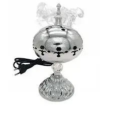 Mbikhra incense burner electric argenté -   | Parfumerie & Parafumerie en ligne