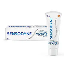 Dentifrice sensodyne rapide action blancheur 75ml - Sensodyne | Parfumerie & Parafumerie en ligne