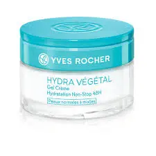 Yves rocher Gel crème hydra végétal hydratation non stop 48h 50ml - Parfum et cosmétiques authentiques en vente chez Choupinette para & parfumerie