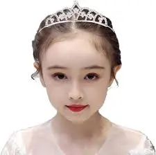   Bandeau courrone en métal petite fille argenté et doré - Parfum et cosmétiques authentiques en vente chez Choupinette para & parfumerie