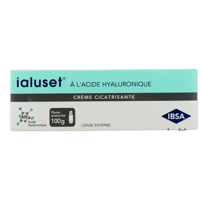 Crème cicatrisante ialuset à l'acide hyaluronique 100g - ialuset | Parfumerie & Parafumerie en ligne