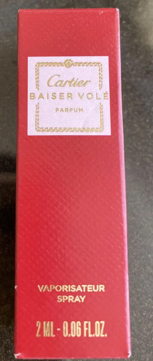 cartier Échantillon parfum cartier baiser volé 2ml - Parfum et cosmétiques authentiques en vente chez Choupinette para & parfumerie