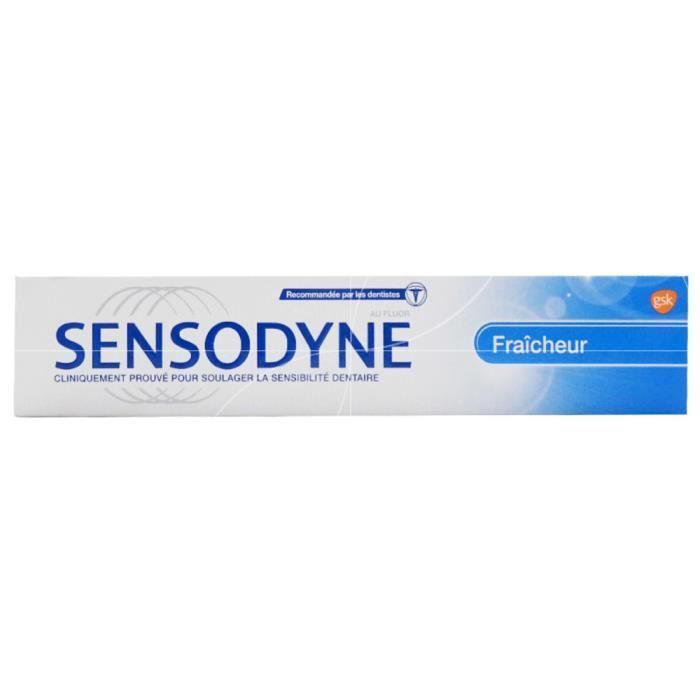 Dentifrice Sensodyne Fraicheur 75ml - Sensodyne | Parfumerie & Parafumerie en ligne