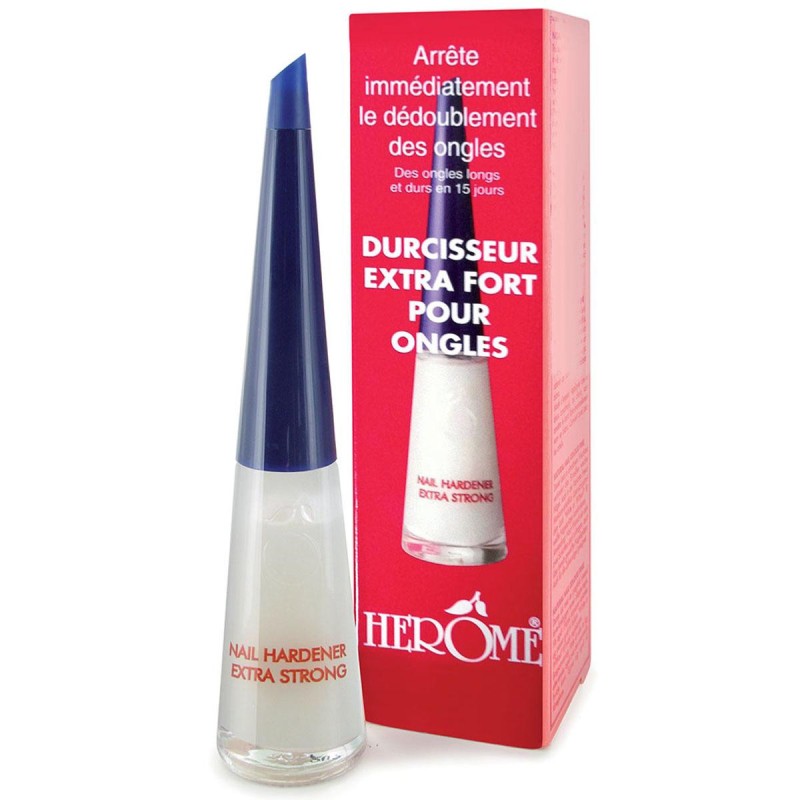 Herome durcisseur extra fort pour ongles 10ml - Herôme | Parfumerie & Parafumerie en ligne