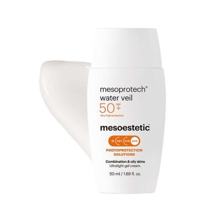 mesoestetic Écran solaire mesoprotech water veil spf50+ gel crème 50ml - Parfum et cosmétiques authentiques en vente chez Choupinette para & parfumerie