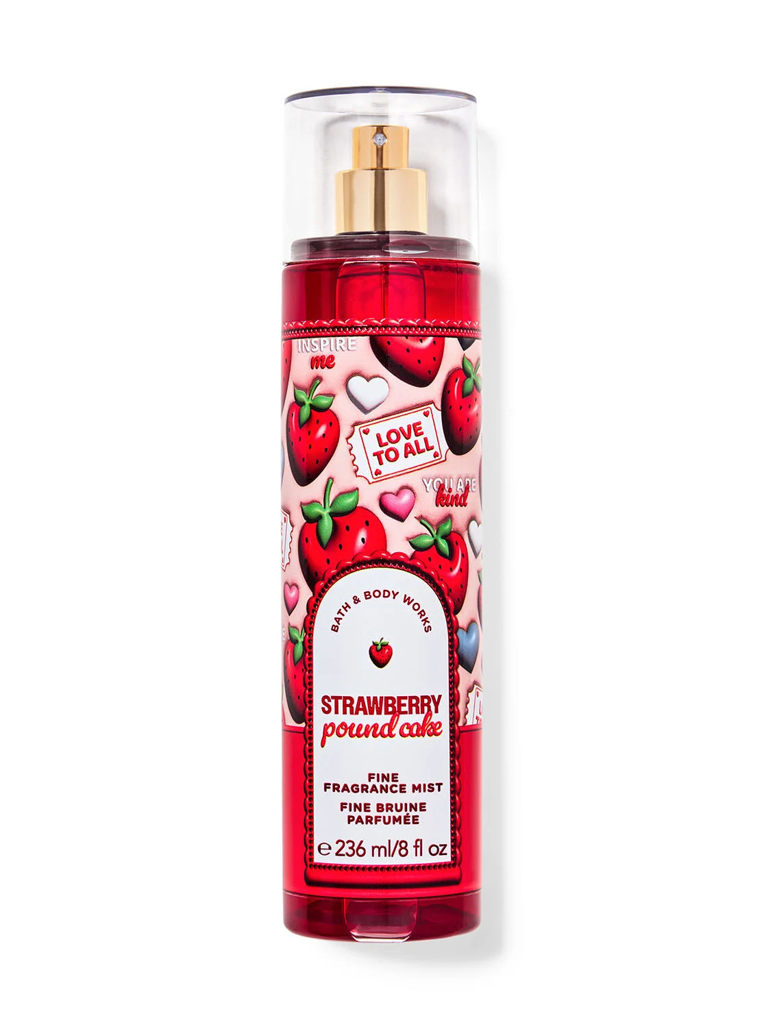 Brume parfumée strawberry pound cake bath&body works 236ml - Bath & Body Works | Parfumerie & Parafumerie en ligne