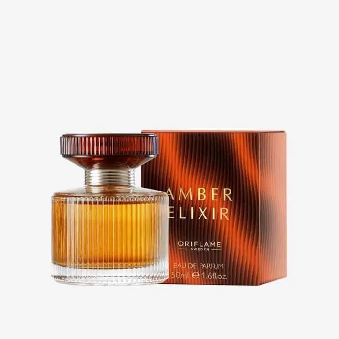Oriflame Parfum amber elixir oriflame 50ml  - Parfum et cosmétiques authentiques en vente chez Choupinette para & parfumerie