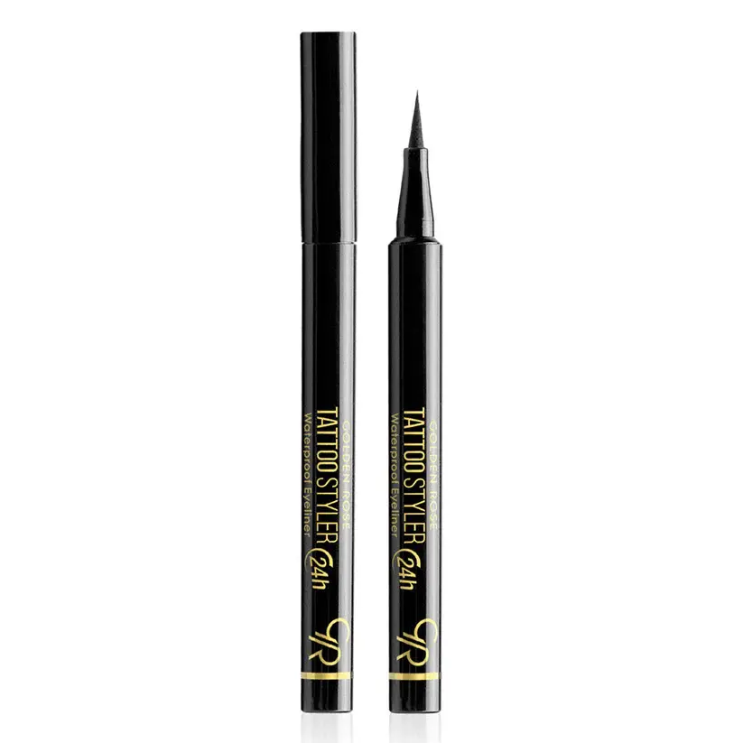 Eye liner golden rose tattoo styler 24h midnight black waterproof - Golden rose | Parfumerie & Parafumerie en ligne