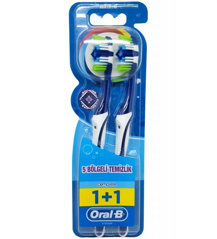 Oral-B Brosse à dent oral-b 5way lean 1+1 (bleu+bleu - Parfum et cosmétiques authentiques en vente chez Choupinette para & parfumerie