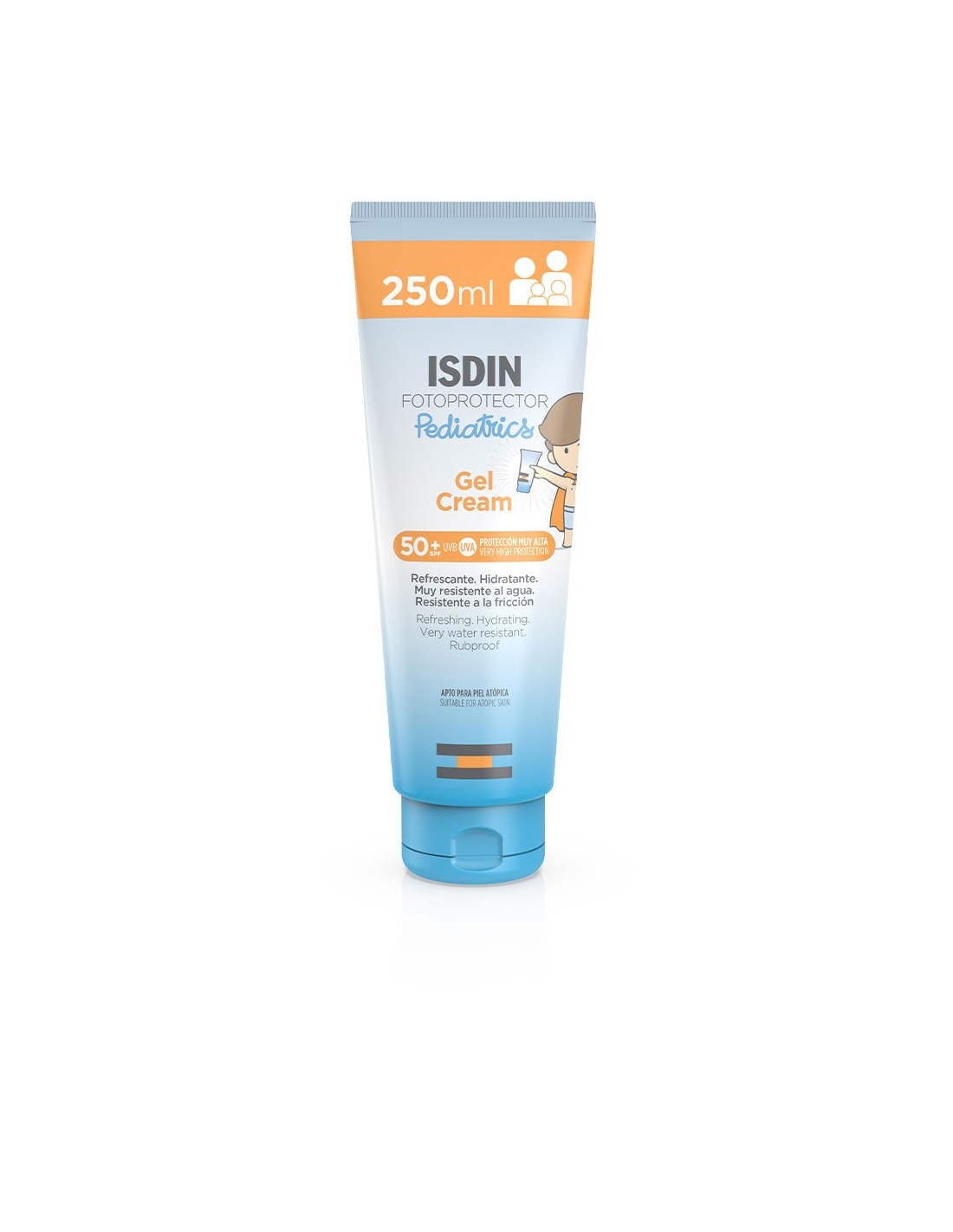 Gel crème fotoprotector isdin pediatrics spf 50 250ml - ISDIN | Parfumerie & Parafumerie en ligne
