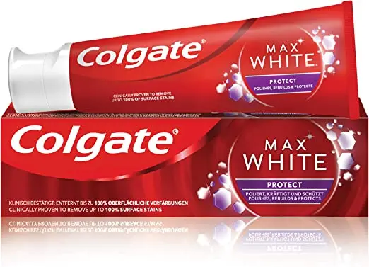 Dentifrice colgate max white protect 75 ml - Colgate | Parfumerie & Parafumerie en ligne