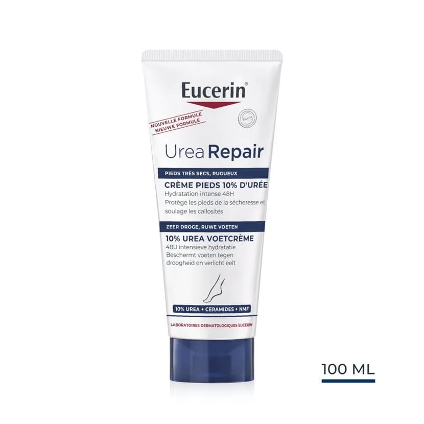 Crème pieds 10% d'urée urea repair eucerin 100ml - Eucerin | Parfumerie & Parafumerie en ligne