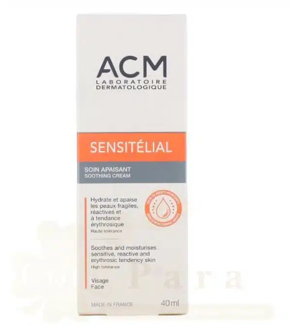 ACM Soin apaisant sensitélial acm 40ml - Parfum et cosmétiques authentiques en vente chez Choupinette para & parfumerie
