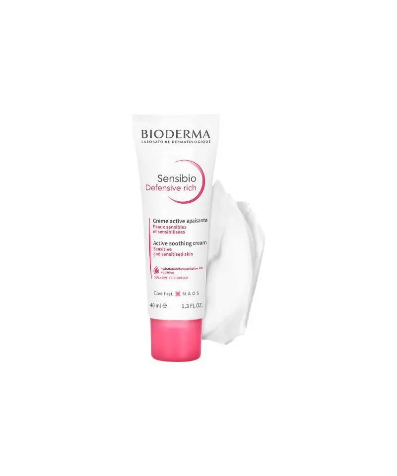 Crème active apaisante sensibio riche bioderma 40ml - Bioderma | Parfumerie & Parafumerie en ligne