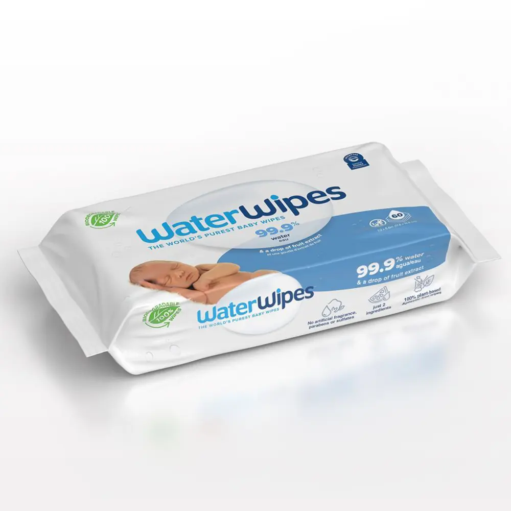 Lingette waterwipes 99.9% water 60p - waterwipes | Parfumerie & Parafumerie en ligne
