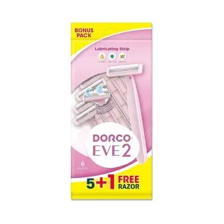 Rasoirs dorco eve2 lots de 6 rasoirs - Dorco | Parfumerie & Parafumerie en ligne