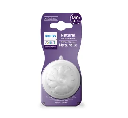 lot de 2 tétines bébé avent philips natural 0M+ - avent | Parfumerie & Parafumerie en ligne