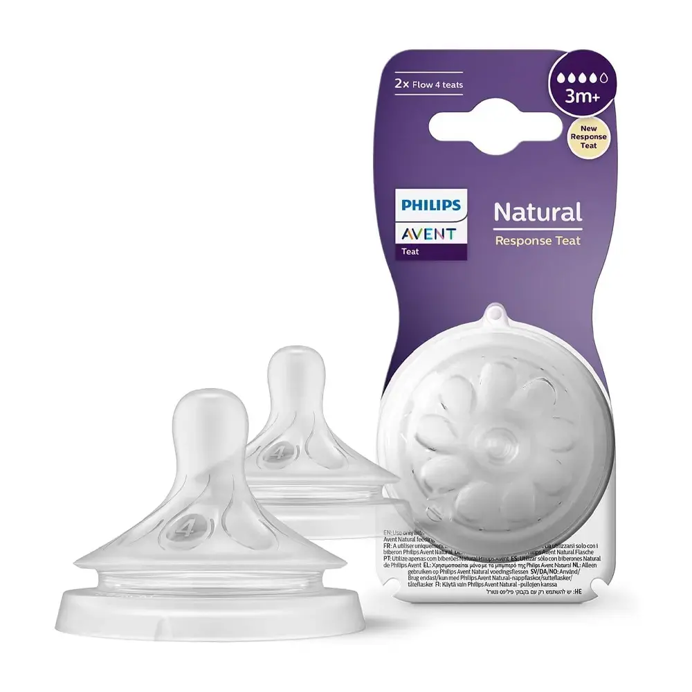 lot de 2 tétines bébé avent philips natural 3M+ - avent | Parfumerie & Parafumerie en ligne
