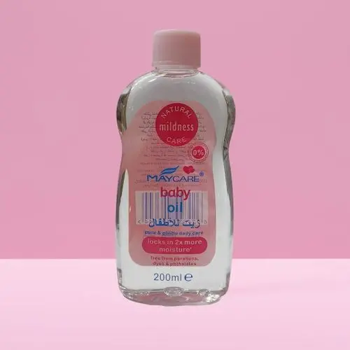 huile bébé maycare natural mildness care rose 100ml - maycare | Parfumerie & Parafumerie en ligne
