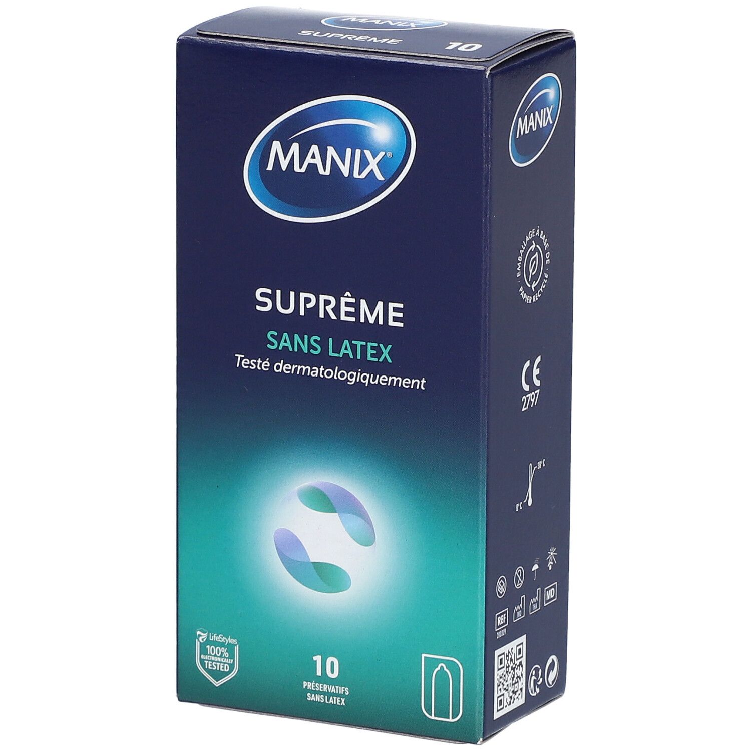 préservatifs manix supreme sans latex 10p - manix | Parfumerie & Parafumerie en ligne