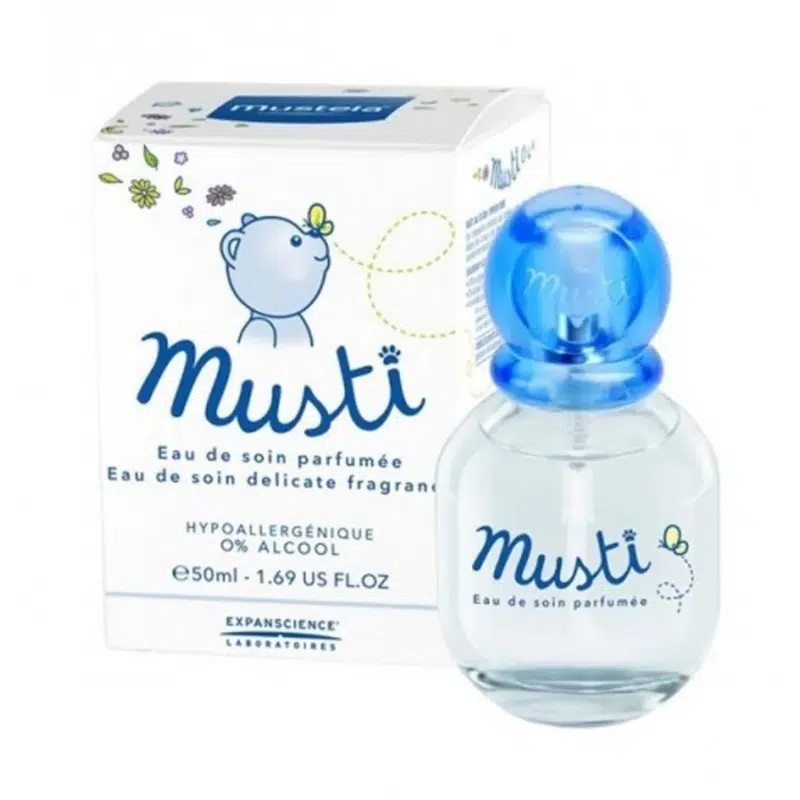 Mustela eau de soin parfumée (parfum) sans alcool 50ml - Mustela | Parfumerie & Parafumerie en ligne