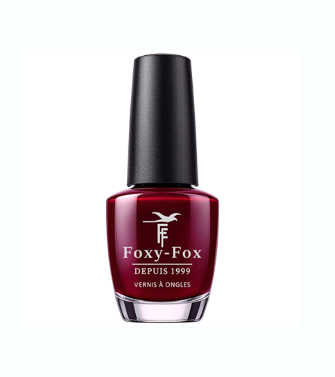 vernis à ongles foxy fox N°713 velvet wine 13ml - foxy fox | Parfumerie & Parafumerie en ligne