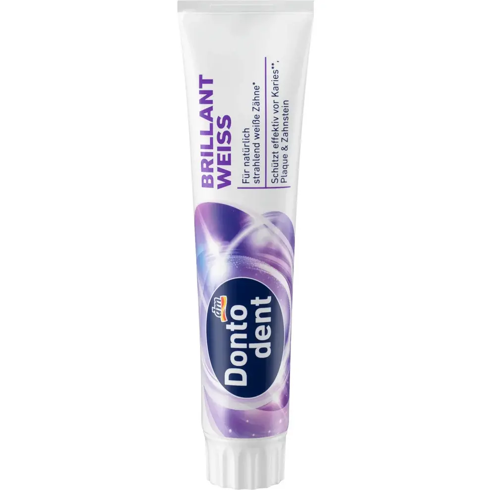 dentifrice donto dent dm brillant weiss blancheur 125ml - dm | Parfumerie & Parafumerie en ligne