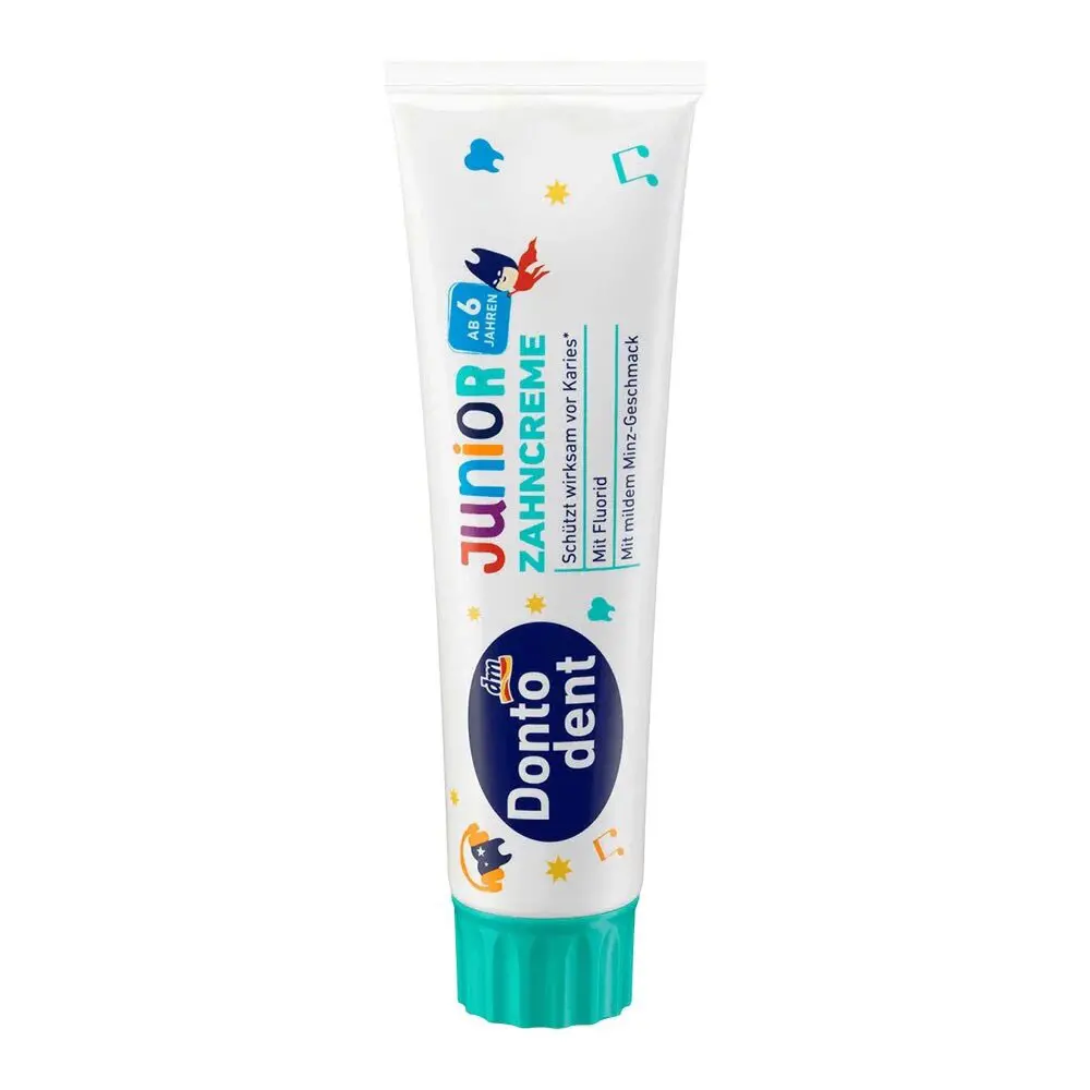 dentifrice donto dent dm junior zahngel 6ans 100ml - dm | Parfumerie & Parafumerie en ligne