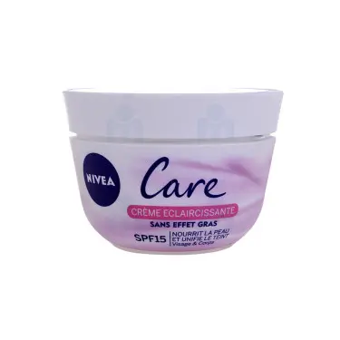 Nivea Crème nivea care éclaircissante sans effet gras visage-corps 200ml - Parfum et cosmétiques authentiques en vente chez Choupinette para & parfumerie
