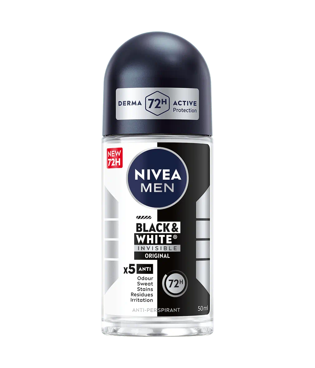 déodorant stick nivea men black white invisible original x5 72h 50ml - Nivea | Parfumerie & Parafumerie en ligne