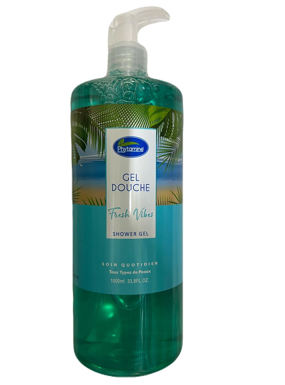 gel douche phytamine fresh vibes tous types de peaux 1 litre - Phytamine | Parfumerie & Parafumerie en ligne