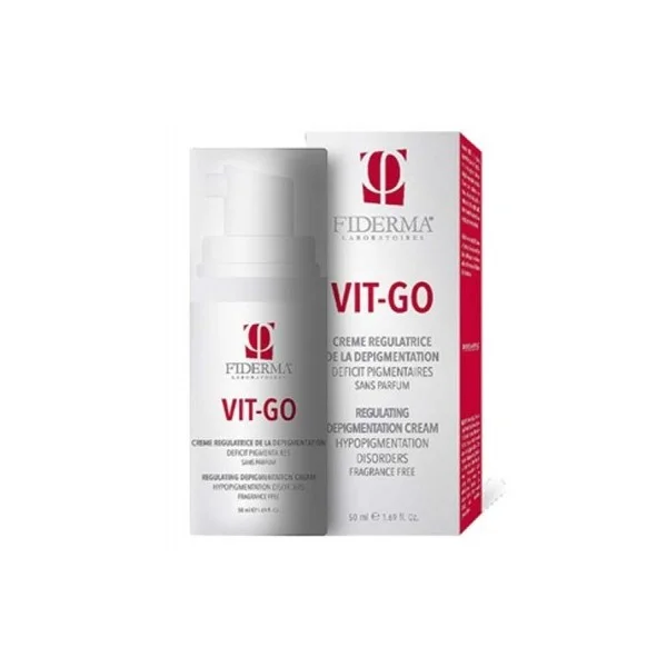 crème régulatrice de la dépigmentation vit go fiderma 50ml - FIDERMA | Parfumerie & Parafumerie en ligne
