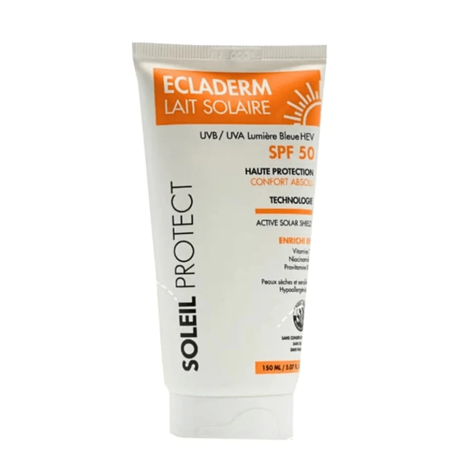 lait solaire soleil protect ecladerm spf50 150ml - Ecladerm | Parfumerie & Parafumerie en ligne