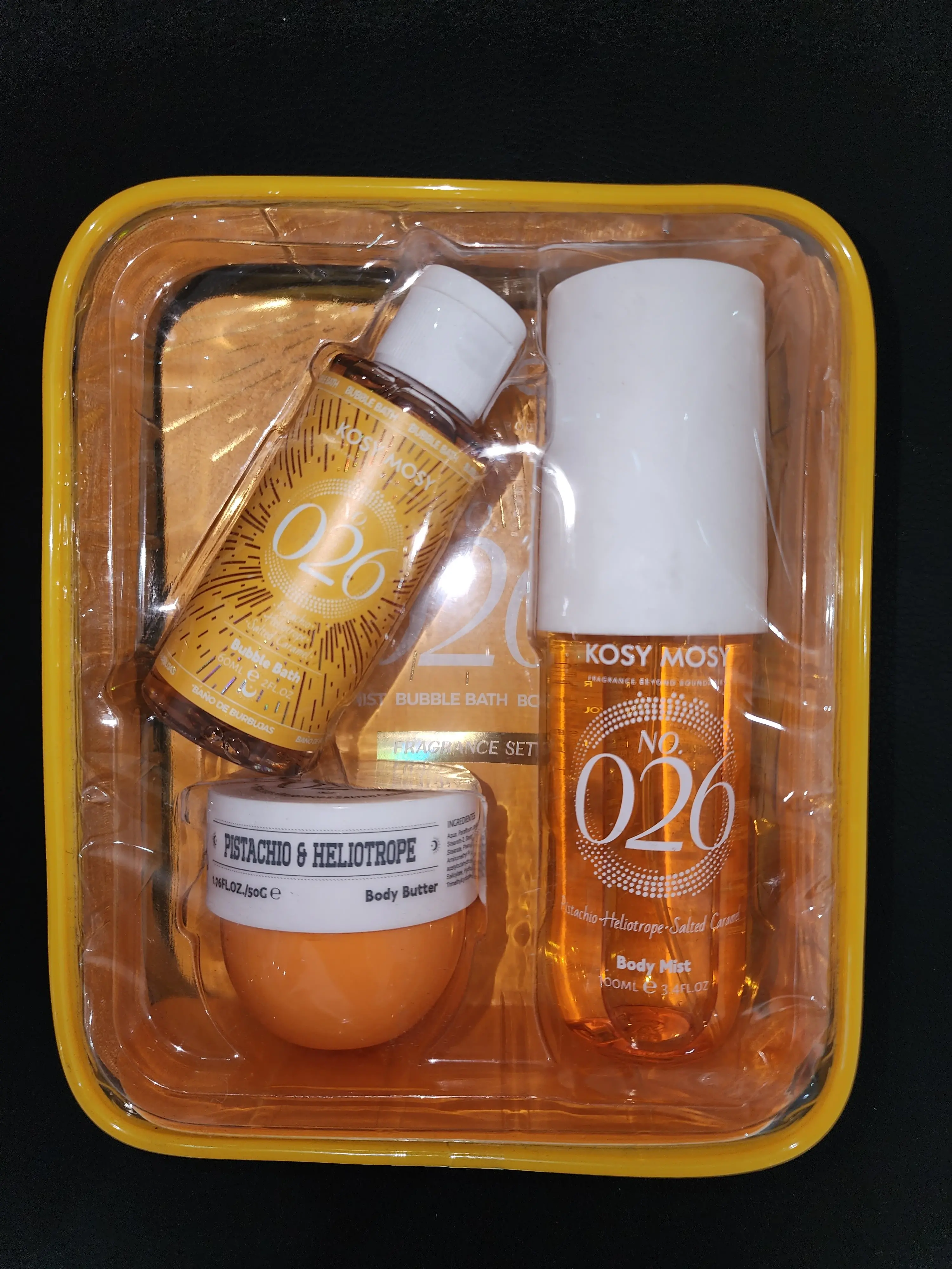 coffret kosy mosy N°026 (brume corporelle 100ml + beurre corporelle 50g + gel douche 60ml) - kosy mosy | Parfumerie & Parafumerie en ligne
