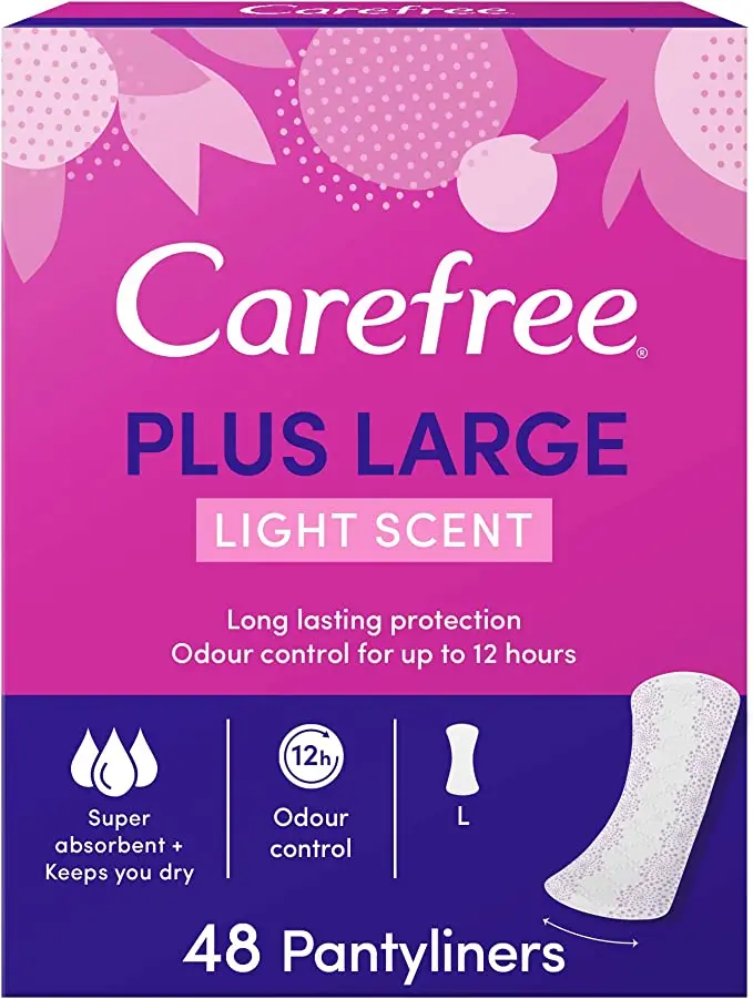 Serviette carefree plus large 48p